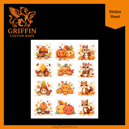 LIMITED EDITION - Fall Cuties Sticker Sheet