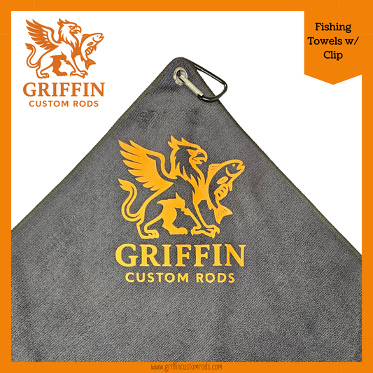 Branded Fishing Towel with Clip
