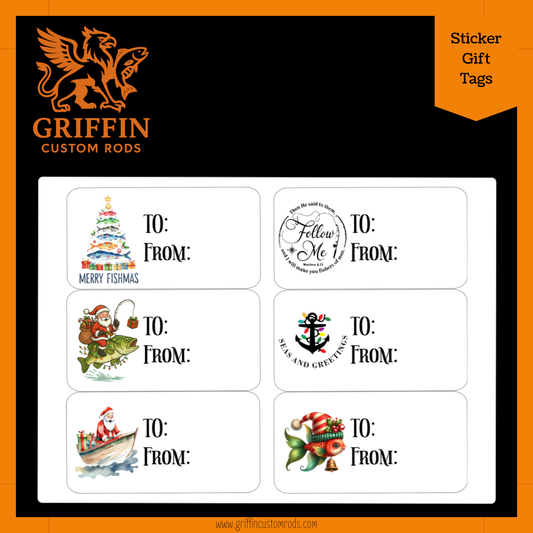 Christmas Gift Tag Sticker Set