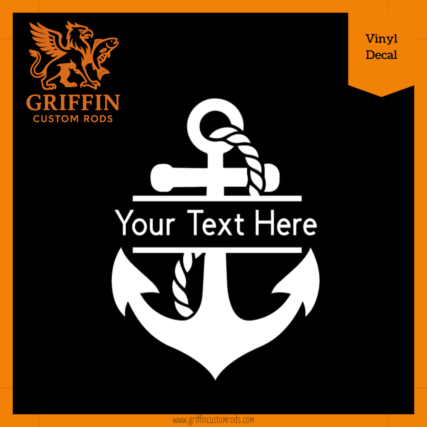 Personalized Vinyl Decals - 10 Designs