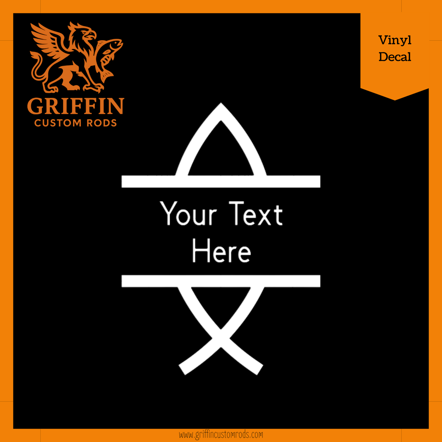 Personalized Vinyl Decals - 10 Designs