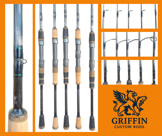 PreBuilt Spinning Rod (Green)