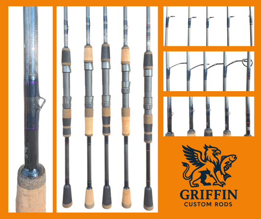 PreBuilt Spinning Rod (Purple)