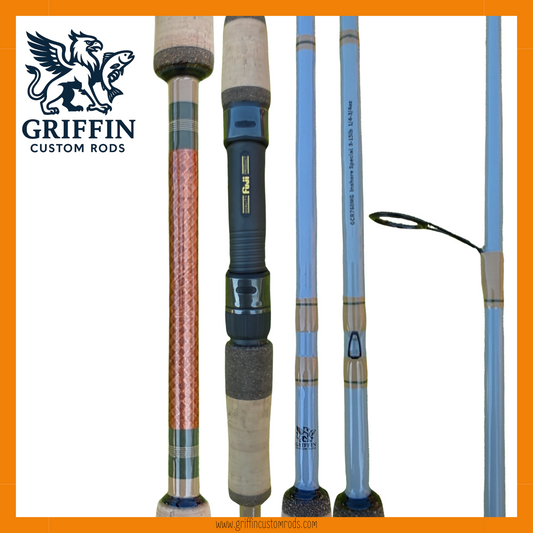 Prebuilt Spinning Rod - OD Green/Desert Tan/Copper