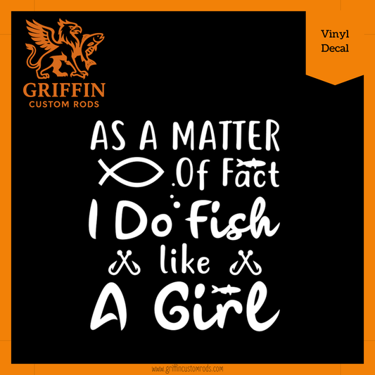 As A Matter of Fact... Vinyl Decal